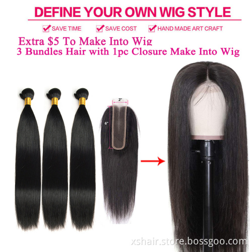 Morden Style 26 Inch Straight Ombre Colored Bob Blue Kinky 150% Full Lace Brazilian Human Hair Wig